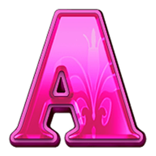 Ace card symbol on the Fortune Hearts paytable
