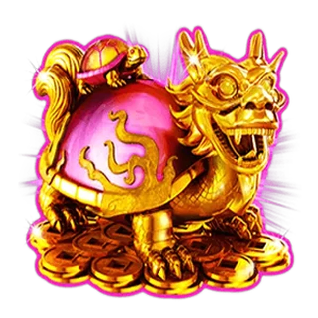 Dragon Turtle symbol on the Fortune Hearts slot paytable
