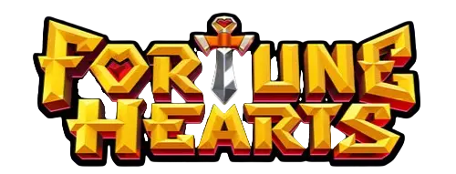 Fortune Hearts slot logo